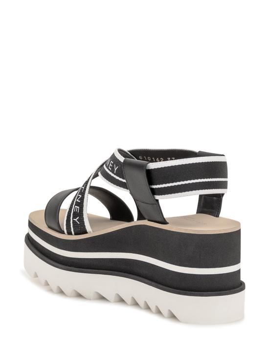 25SS 스텔라 맥카트니 샌들 810162E00015 1065 BLACK WHITE - STELLA MCCARTNEY