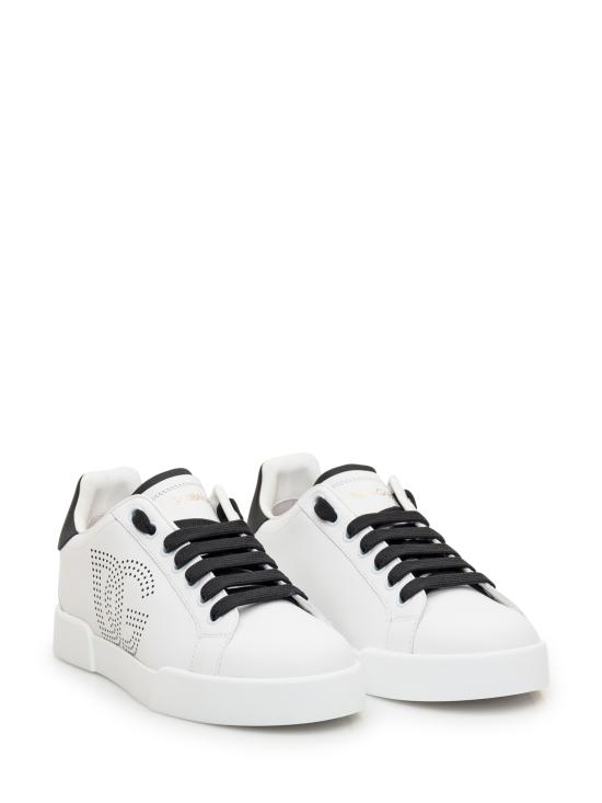 24FW 돌체앤가바나 스니커즈 CK2277AV066 89697 BIANCO NERO - DOLCE & GABBANA