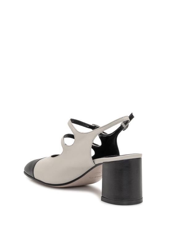 25SS 카렐 페리스 힐/펌프스 332160 BEIGE BLACK - CAREL PARIS