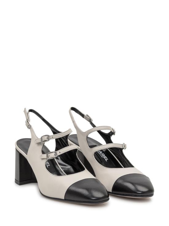 25SS 카렐 페리스 힐/펌프스 332160 BEIGE BLACK - CAREL PARIS