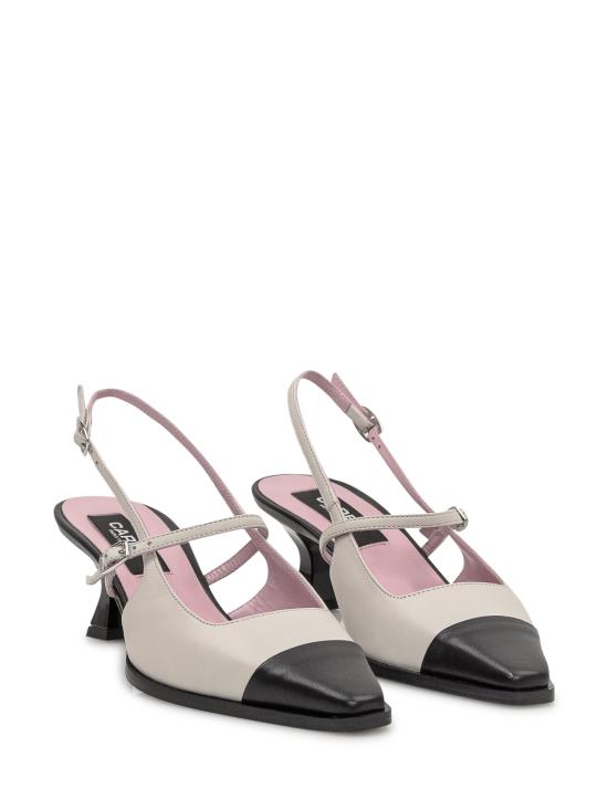 25SS 카렐 페리스 힐/펌프스 332342 BEIGE BLACK - CAREL PARIS