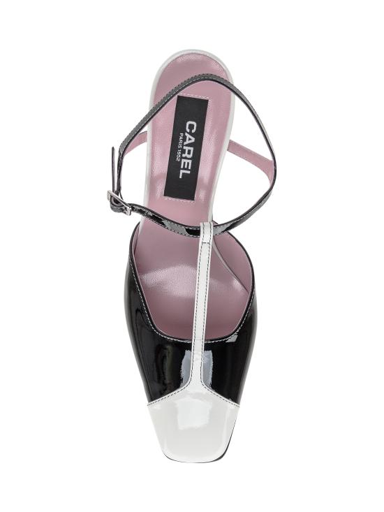 25SS 카렐 페리스 힐/펌프스 332765 BLACK IVORY - CAREL PARIS