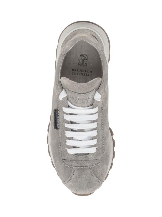 25SS 브루넬로 쿠치넬리 스니커즈 MZSFG2110 C2657 SAGE - BRUNELLO CUCINELLI