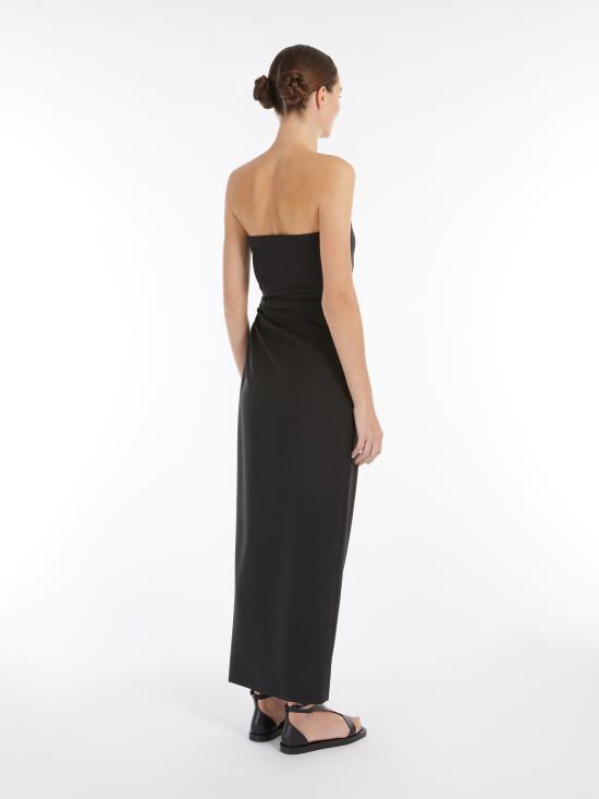 25SS 막스마라 롱 원피스 2511221193600 002 Black - MAX MARA