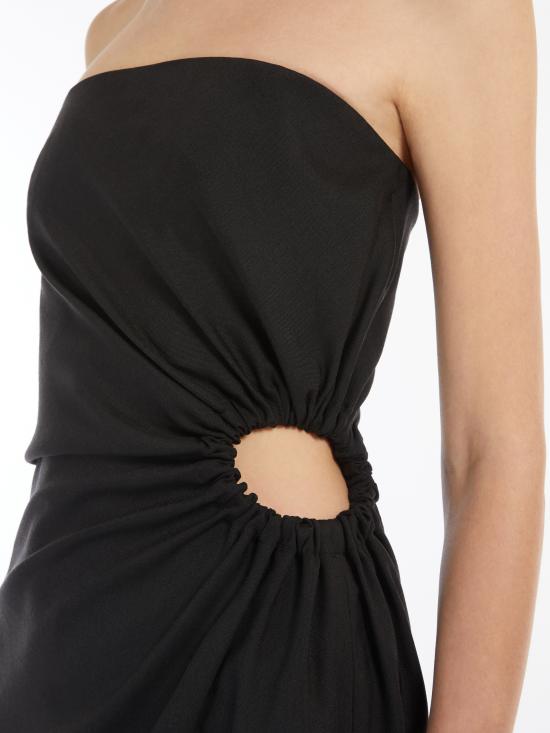 25SS 막스마라 롱 원피스 2511221193600 002 Black - MAX MARA