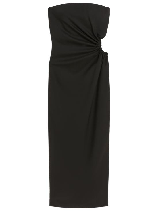 25SS 막스마라 롱 원피스 2511221193600 002 Black