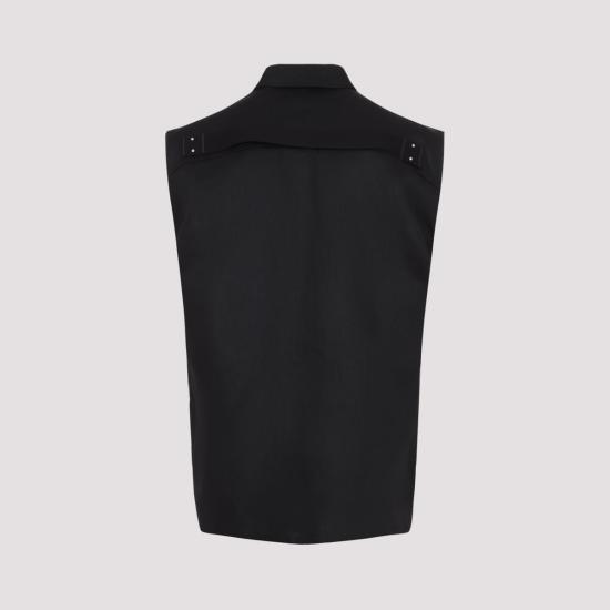 25SS 릭 오웬스 베스트 RR01E5708TWL 09 Black - RICK OWENS