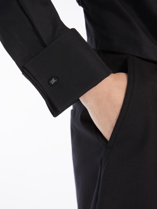 25SS 막스마라 셔츠 2511111253600 003 Black - MAX MARA