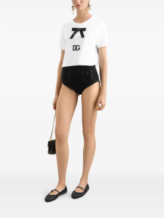 25SS 돌체앤가바나 반팔 티셔츠 F8V47ZGDC4T W0800 White - DOLCE & GABBANA