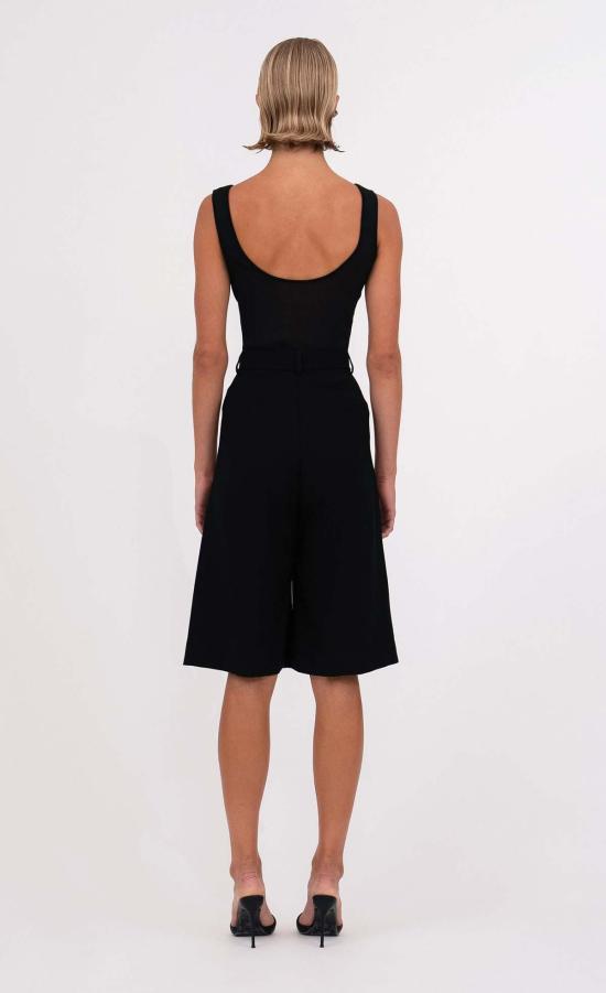  논살란트 레이블 민소매 티셔츠 넌샬런트 라벨 카르멘 탱크 블랙 - NONCHALANT LABEL