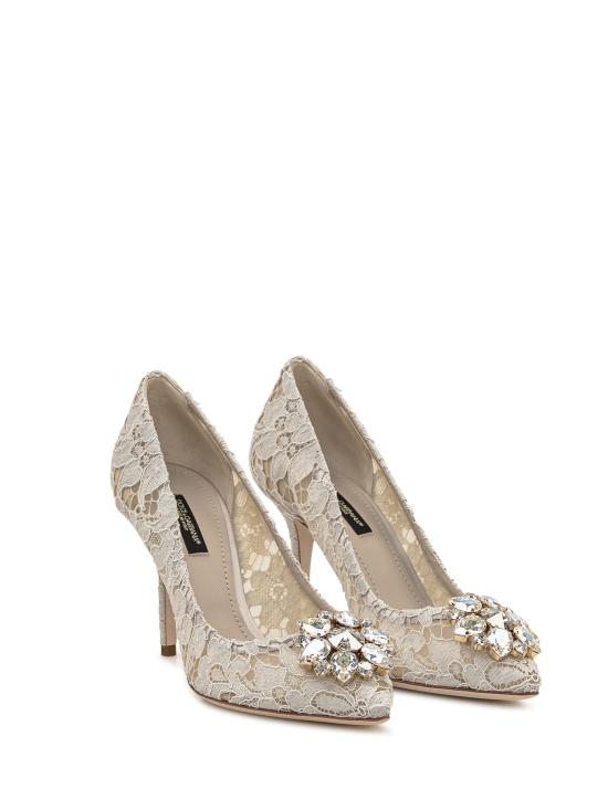 25SS 돌체앤가바나 힐/펌프스 CD0101AL198 80005 GHIACCIO - DOLCE & GABBANA