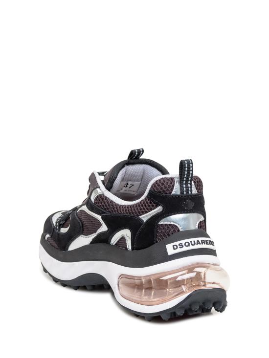 24FW 디스퀘어드2 스니커즈 SNW037801507713 M2998 NERO GRIGIO ARGENTO - DSQUARED2