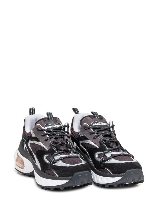24FW 디스퀘어드2 스니커즈 SNW037801507713 M2998 NERO GRIGIO ARGENTO - DSQUARED2