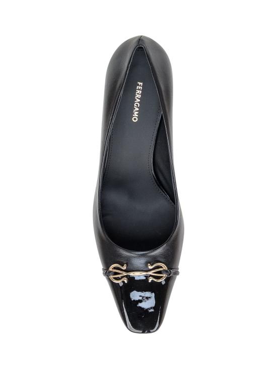 24FW 살바토레 페라가모 힐/펌프스 01I223 774955 NERO - SALVATORE FERRAGAMO