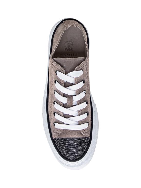  브루넬로 쿠치넬리 스니커즈 MZSFG2645 C8767 WALNUT - BRUNELLO CUCINELLI