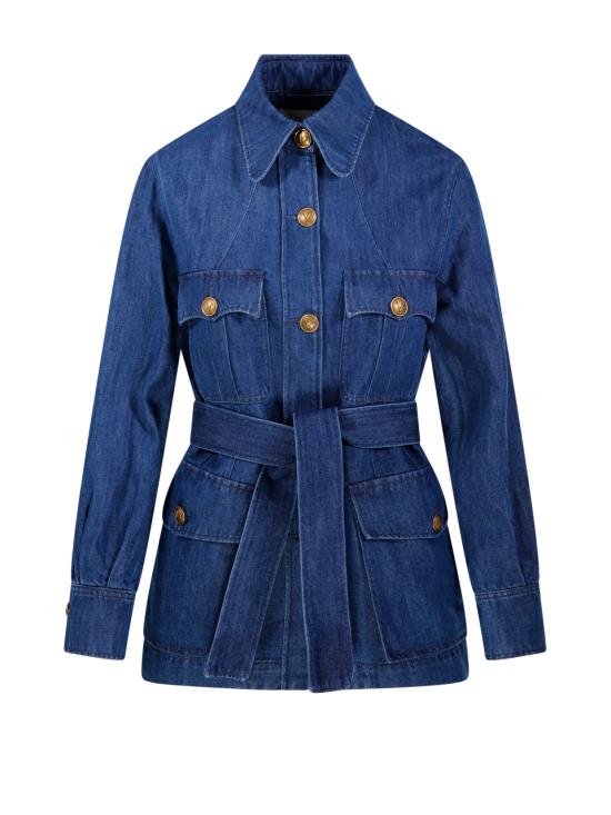 25SS 발렌티노 가라바니 데님 자켓 6B3DC03J94C 558 MEDIUM BLUE DENIM