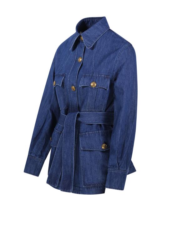 25SS 발렌티노 가라바니 데님 자켓 6B3DC03J94C 558 MEDIUM BLUE DENIM - VALENTINO GARAVANI