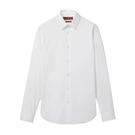 24FW 구찌 긴팔 셔츠 79173526242 9000 WHITE