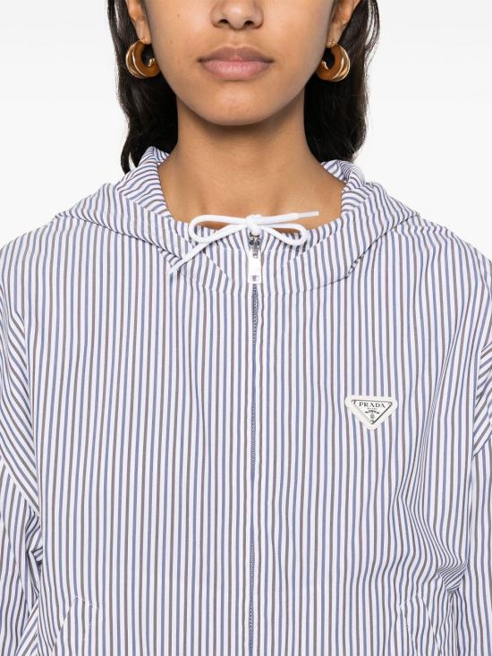 25SS 프라다 후드 티셔츠 29Y24616QHF0UB0 DOM - PRADA