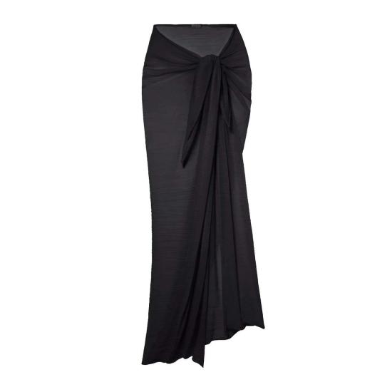  제이드 스윔 비치용품 나일라 파레오 블랙