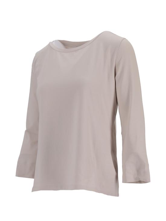 25SS 막스마라 긴팔 티셔츠 2519971023600DURATA BEIGE - MAX MARA