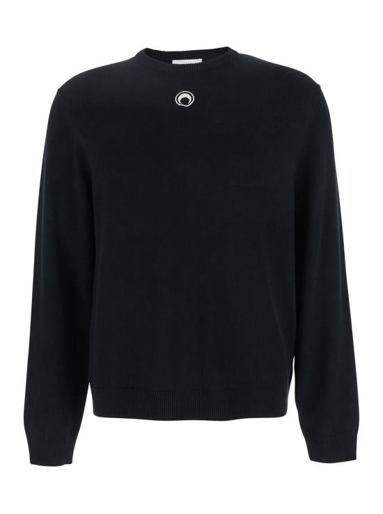 25SS 마린세르 긴팔 티셔츠 MTK004ACKNI0511BK99 Black
