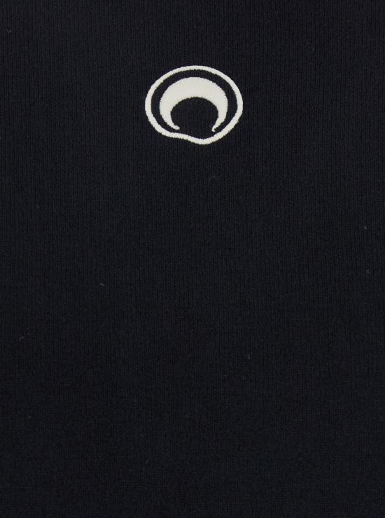 25SS 마린세르 긴팔 티셔츠 MTK004ACKNI0511BK99 Black - MARINE SERRE