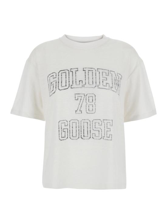 25SS 골든구스 반팔 티셔츠 GWP01874P00189111421 White