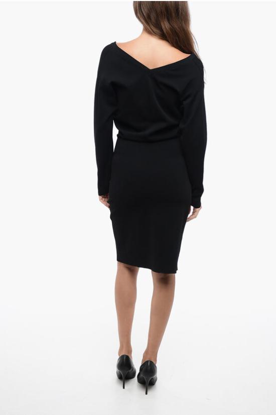  스텔라 맥카트니 미디 원피스 6K0426 S2076 1000 Black - STELLA MCCARTNEY