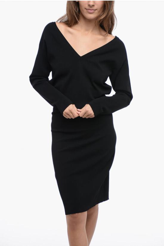  스텔라 맥카트니 미디 원피스 6K0426 S2076 1000 Black - STELLA MCCARTNEY