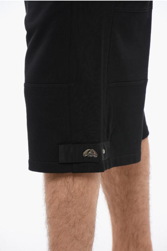  알렉산더 맥퀸 숏팬츠 766094 QXAAC 1000 Black - ALEXANDER MCQUEEN