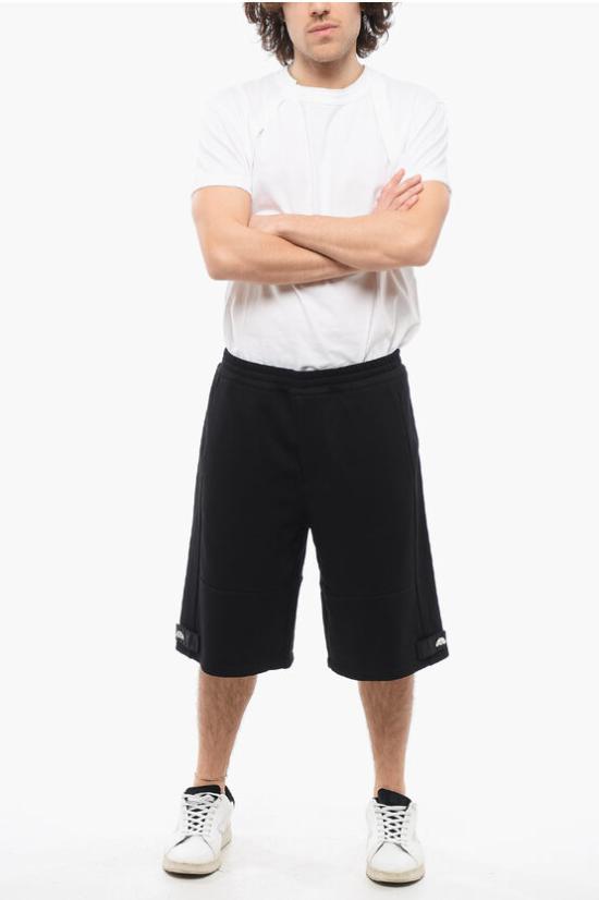  알렉산더 맥퀸 숏팬츠 766094 QXAAC 1000 Black - ALEXANDER MCQUEEN