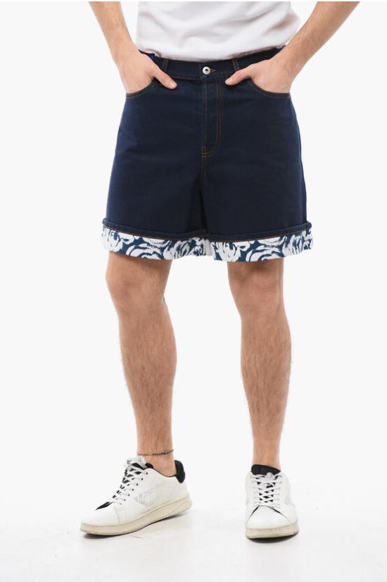  버버리 숏팬츠 8081149 A1503 INDIGO BLUE Blue