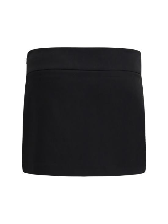 25SS 디젤 숏 스커트 A143880PHAL 9XXA BLACK - DIESEL