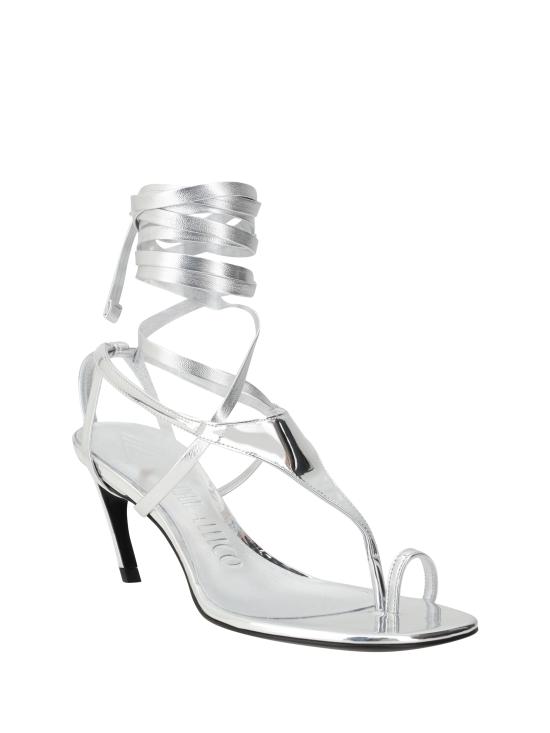 25SS 디 아티코 샌들 250WSH00865EEE105AA 002 SILVER - THE ATTICO