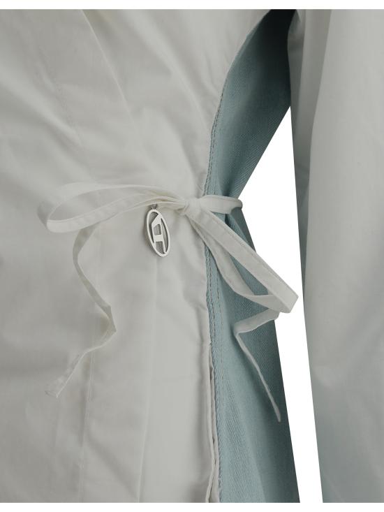 25SS 디젤 숏 원피스 A173870CBCP 100 WHITE - DIESEL