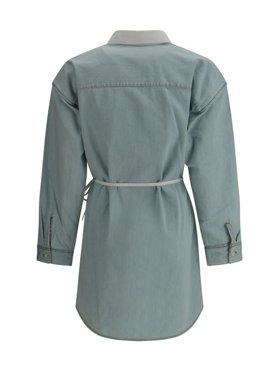 25SS 디젤 숏 원피스 A173870CBCP 100 WHITE - DIESEL