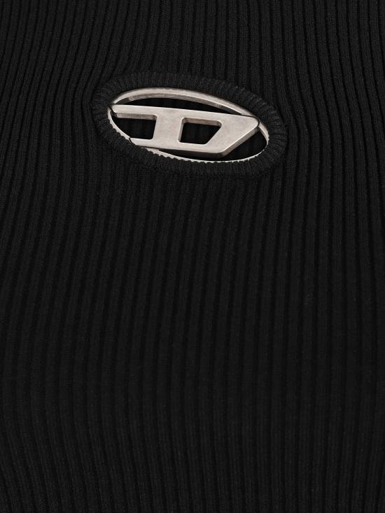 25FW 디젤 긴팔 티셔츠 A141890DLAX 9XX BLACK - DIESEL