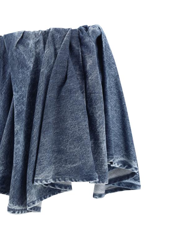 25SS 디젤 데님 스커트 A196870CMBP 01 BLUE - DIESEL