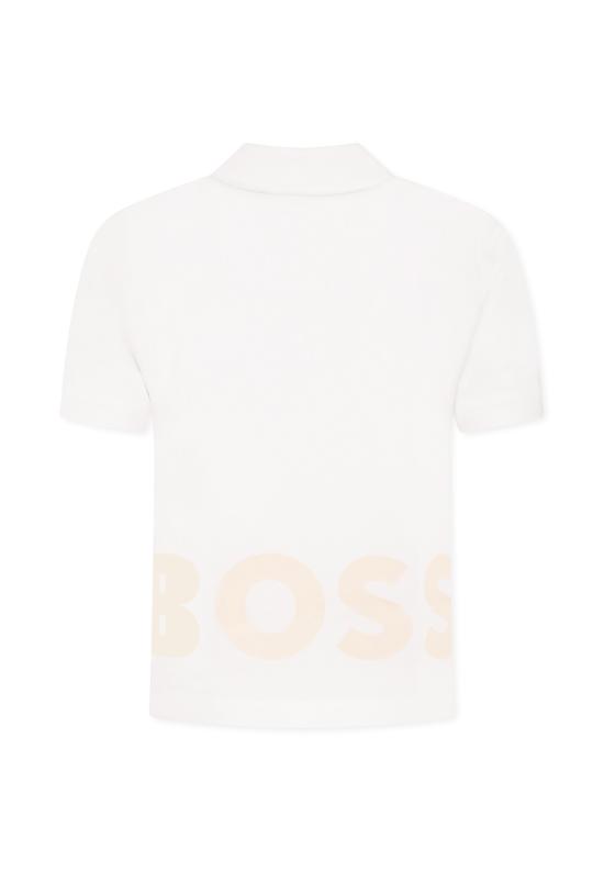 25SS [키즈] 보스 폴로 셔츠 J52014 10P WHITE - BOSS