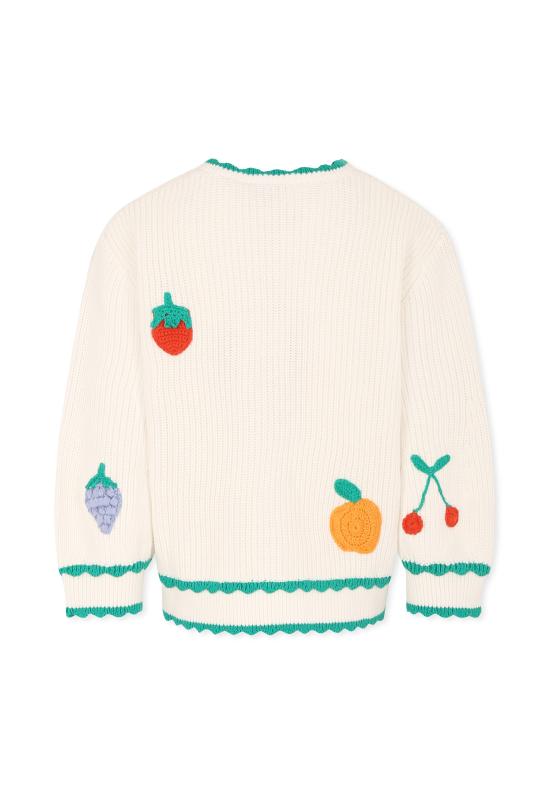 25SS [키즈] 스텔라 맥카트니 가디건 TW9A30 Z1876 101 WHITE - STELLA MCCARTNEY