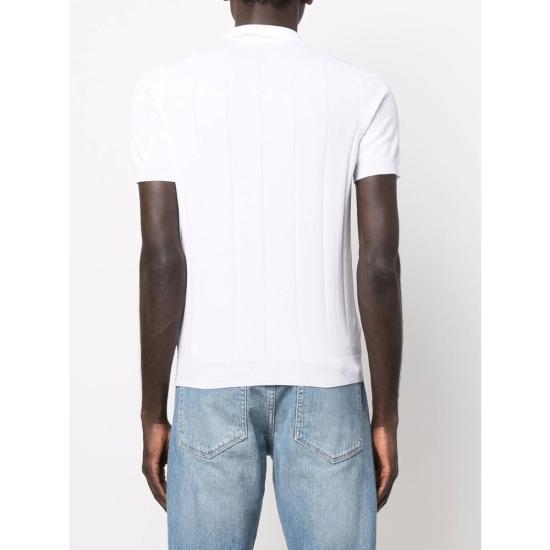 25SS 라 필러리아 폴로 티셔츠 57191 20660 002 WHITE - LA FILERIA