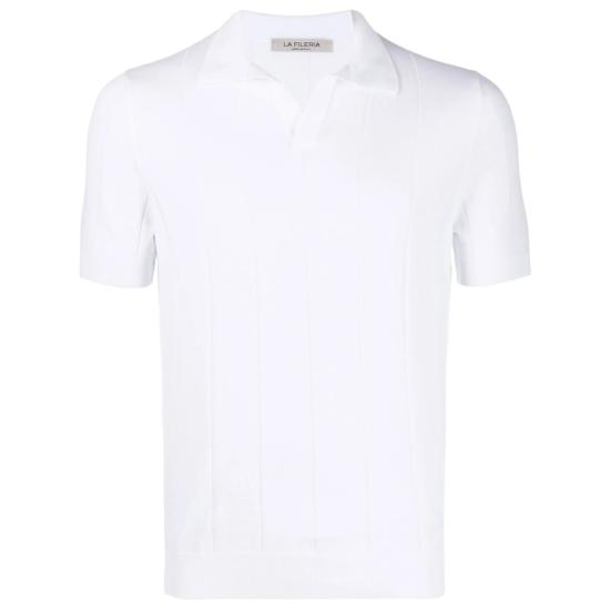25SS 라 필러리아 폴로 티셔츠 57191 20660 002 WHITE