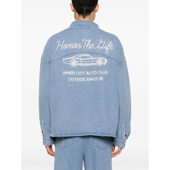 25SS 오너 더 기프트 데님 셔츠 HTG250153 INDIG BLUE - HONOR THE GIFT