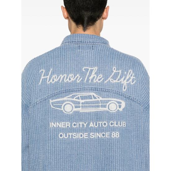 25SS 오너 더 기프트 데님 셔츠 HTG250153 INDIG BLUE - HONOR THE GIFT