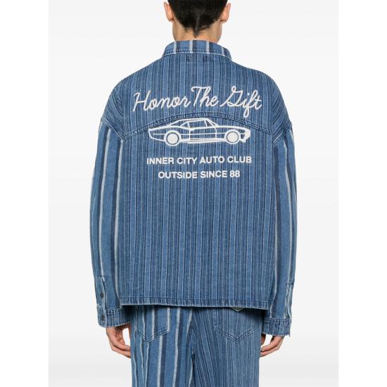 25SS 오너 더 기프트 데님 셔츠 HTG250153 DAIND BLUE - HONOR THE GIFT