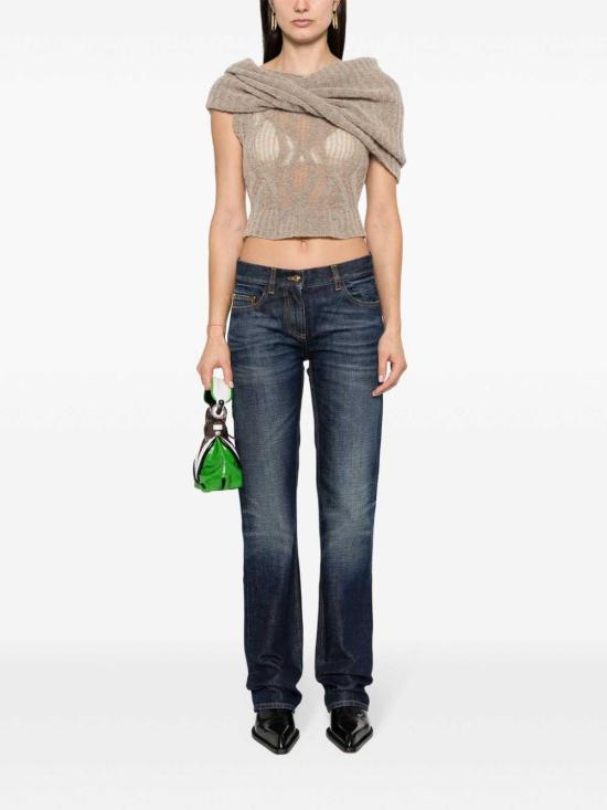 24FW 팜앤젤스 스트레이트 팬츠 PWYB032R24DEN0024545 Light Wash - PALM ANGELS