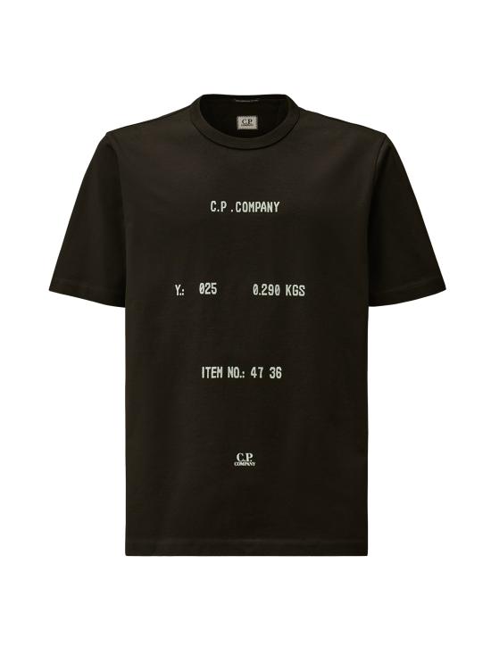  씨피 컴퍼니 폴로 티셔츠 18CMTS107A110301W999 BLACK DOM