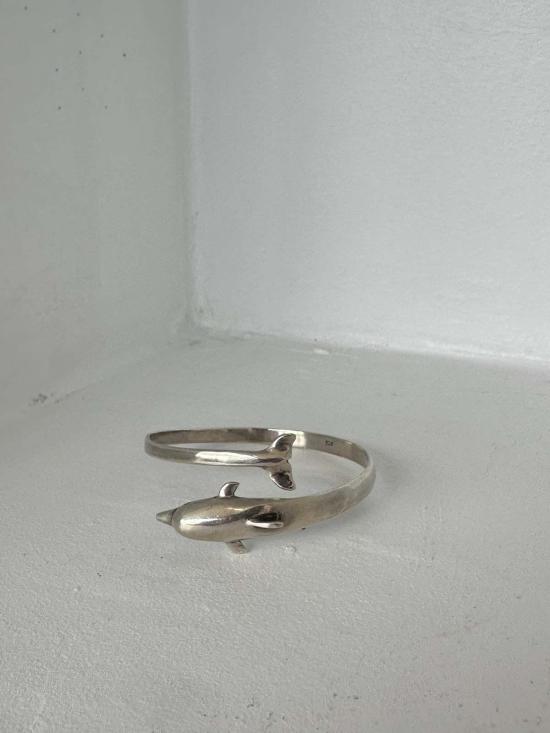  Ri-Ri-Ku 팔찌 리리쿠 빈티지 돌고래 커프