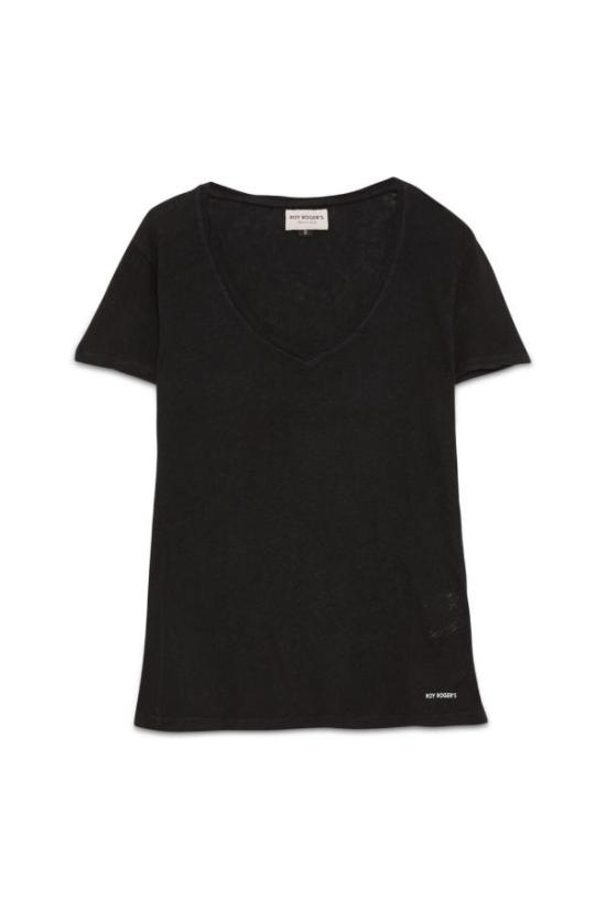 25SS 로이로져스 반팔 티셔츠 RND90163 CM04 C0020 Black